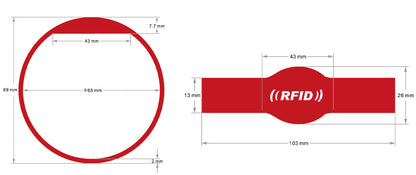 125Khz HID Compliant CKW-01H